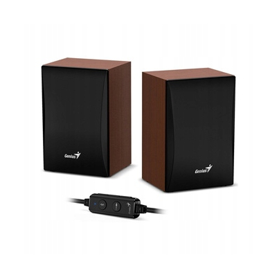 Genius głośniki SP-HF380 BT, 2.0, 3W BT, drewniane, 3,5 mm 150Hz-20kHz