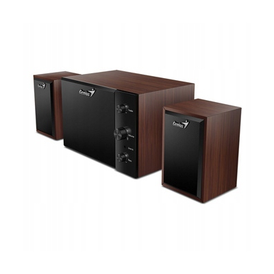 Genius głośniki SW-2.1 350 15W kontroler, kontrola tonów niskich i wysokich