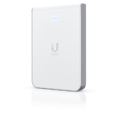 UBIQUITI UniFi U6 Access Point, In-Wall, Wi-Fi 6 AX5400 5x GE