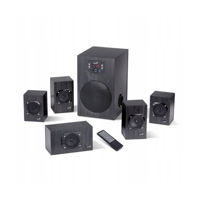 Genius głośniki SW-HF 5.1 4500 v2, 5.1, 125W zdalne sterowanie, kino domowe