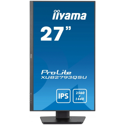 IIYAMA Monitor 27 cali XUB2793QSU-B7 IPS QHD HAS(150mm) 100Hz 300cd