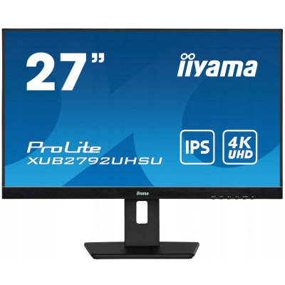 IIYAMA Monitor 27 cali XUB2792UHSU-B5 IPS USB3 4K