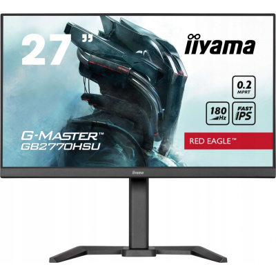 IIYAMA Monitor 27 cali GB2770HSU-B6 0.2ms IPS DP HDMI 180Hz