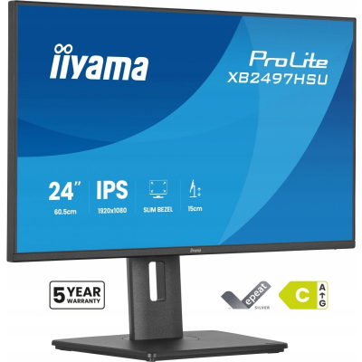 Monitor iiyama 24 cali XB2497HSU-B1 IPS FHD HDMI DP 120Hz