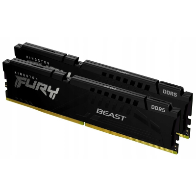 Kingston DDR5 Fury Beast Black 16GB(2* 8GB)/5200