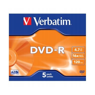 Verbatim DVD-R DataLife PLUS 43518 4.7GB 16x 1 KUS Scratch Resistant 12cm