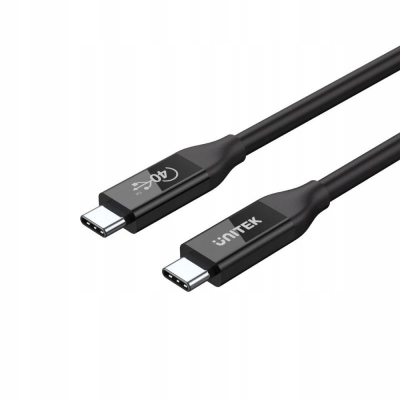 Unitek przewód USB-C 4.0 PD 100W 40 Gbps 8K 0,8 m