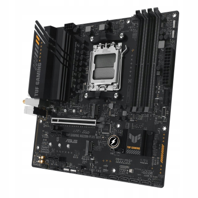 ASUS Płyta główna TUF GAMING A620M-PLUS WIFI AM5 4DDR5 HDMI/DP mATX