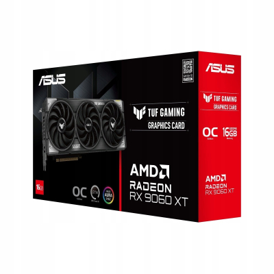 ASUS Karta graficzna Radeon RX 9060 XT TUF Gaming 16GB GDDR6 OC