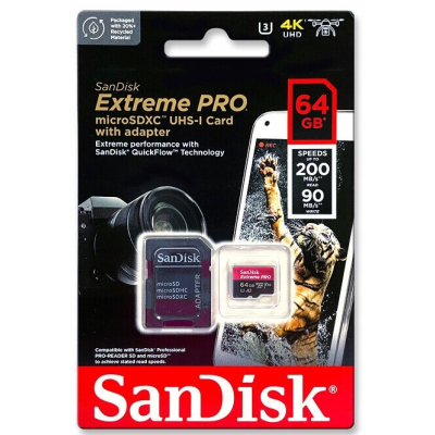 Karta pamięci SDXC SanDisk SDSQXCU-064G-GN6MA 64 GB