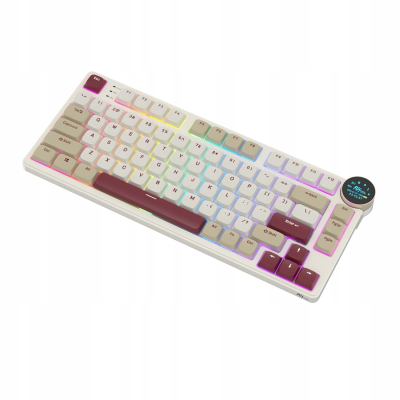 ROYAL KLUDGE RK N80 Rosy Clouds Gaming Keyboard Brown switch