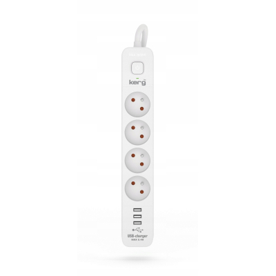 Urządz. zas.-zabezpiecz.KERG 3USB-3m-16A-H05VV-F