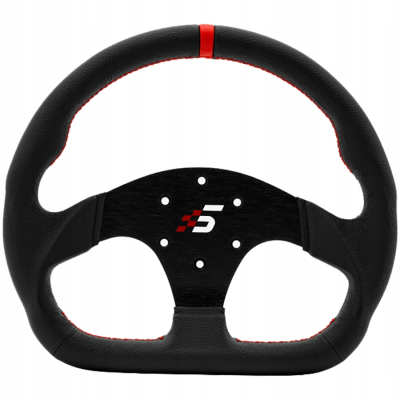 SIMAGIC Obręcz kierownicy 325 mm D-typ, pasuje: GT Pro Hub(K), skóra