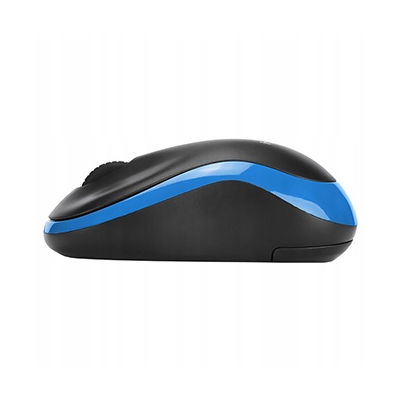 Marvo DWM100BL Mysz bezprzewodowa, czarno-niebieski, 1000DPI