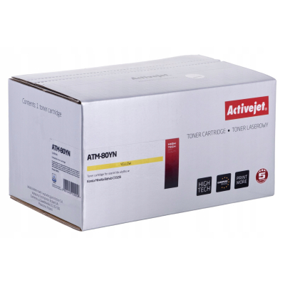 Toner Activejet ATM-80YN Konica Minolta TNP80Y;