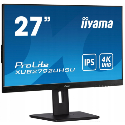 IIYAMA Monitor 27 cali XUB2792UHSU-B5 IPS USB3 4K