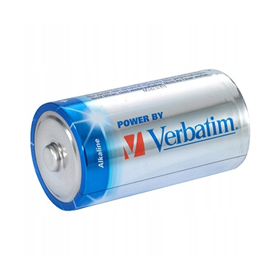 Verbatim Jednorazowa alkaliczna baterie C, 2-pack