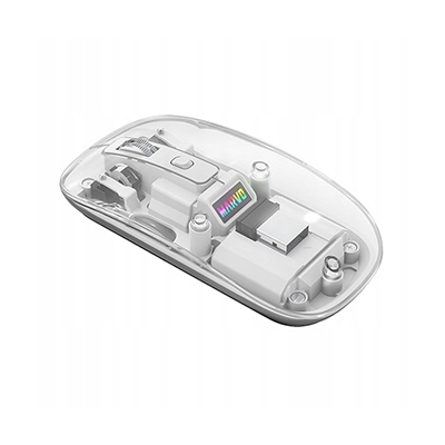 Marvo PRISM B10 White Mysz bezprzewodowa, biała, 1600DPI