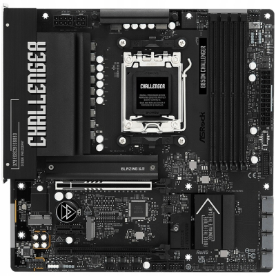 ASROCK MB B850M Challenger, AM5, 4x DDR5, 1x PCIe 5.0 x16, 1x PCIe 4.0
