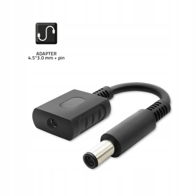Qoltec Zasilacz do HP 65W 19.5V 3.33A 4.5*3.0+pin adapter +kabel zasilający