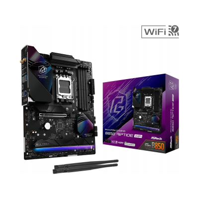ASRock Płyta główna B850 Phantom Gaming Riptide WiFi AM5 4DDR5 ATX
