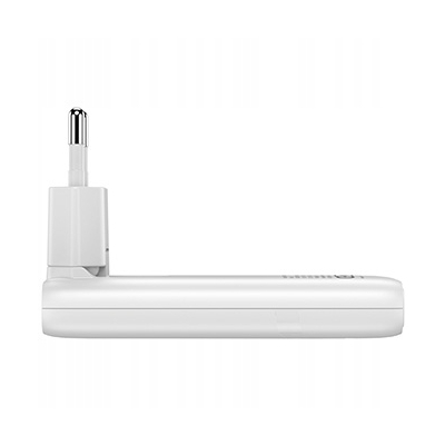 Verbatim FoldNGo, Ładowarka sieciowa GaN 2 USB-C PD 3.0, 65W, wtyczka EU
