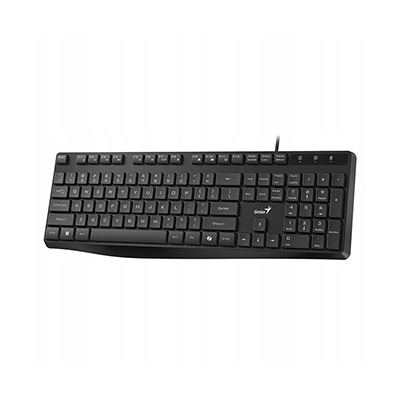 Genius KB-117S COPILOT klawiatura przewodowa (USB) CZ/SK, czarna