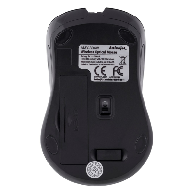 Activejet AMY-304W Mysz bezprzewodowa USB,