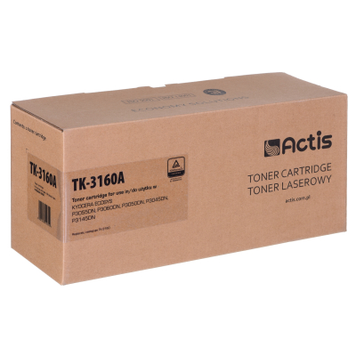 Toner Actis TK-3160A (zamiennik Kyocera TK-3160