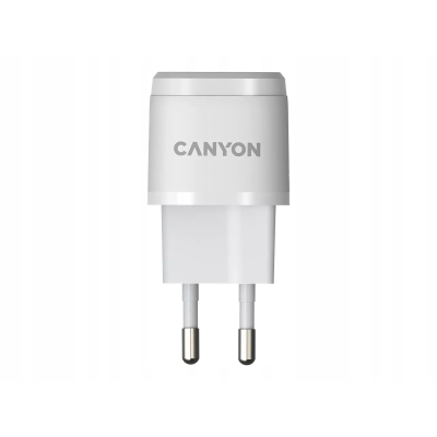 CANYON Ładowarka sieciowa H-20-05 PD 20W USB-C Biała