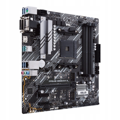 ASUS Płyta główna Prime B550M-A/CSM AM4 4DDR4 HDMI M.2 mATX