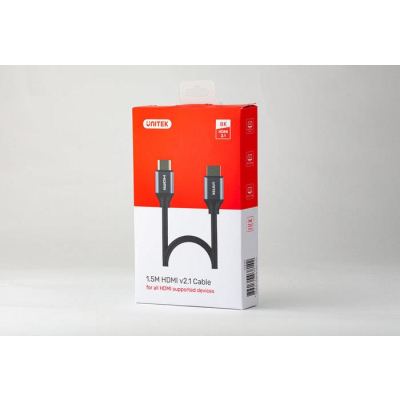 Unitek przewód HDMI 2.1 8K, UHD, 1,5M - C137W
