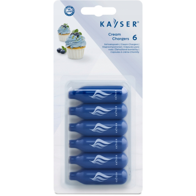Naboje N2O do syfonu do bitej śmietany 7,5g Kayser 6 szt/Opk
