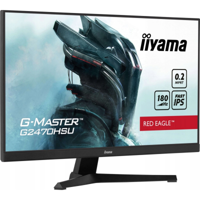 IIYAMA Monitor G-Master 23.8 cala G2470HSU-B6 0.2ms IPS DP HDMI 180Hz