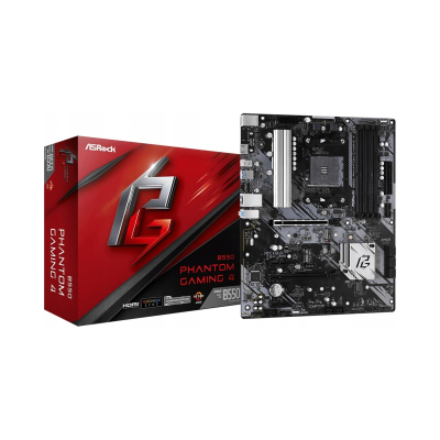 ASROCK B550 Phantom Gaming 4 ATX AM4 DDR4