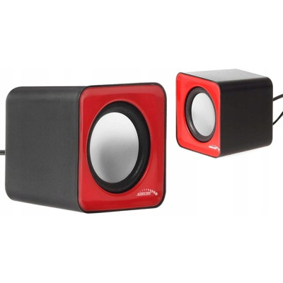 Zestaw głośników 2.0 Audiocore AC870R 6 W czerwony
