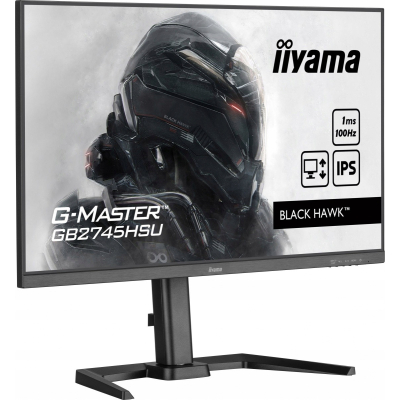IIYAMA Monitor 27 cali GB2745HSU-B2 IPS FHD 100Hz 1ms 2xUSB 300cd