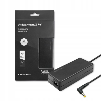 Qoltec Zasilacz do Acer 40W 19V 2.1A 5.5*1.7 +kabel zasilający 52410