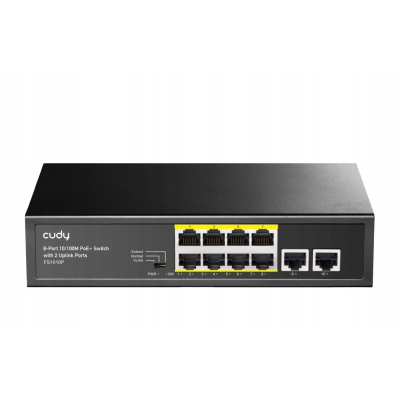 CUDY Przełącznik FS1010P 8xFE PoE+ 120W Sklep KOZIENICE RADOM