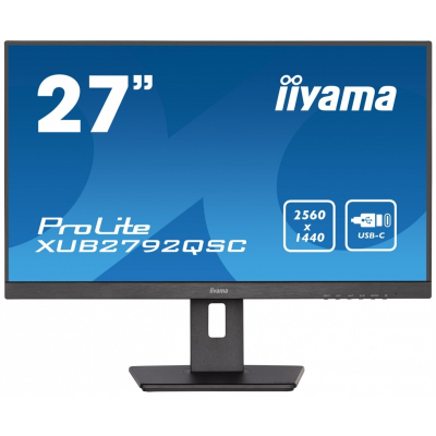 IIYAMA Monitor 27 cali XUB2792QSC-B5 QHD HDMI HAS