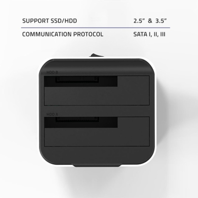 Qoltec Stacja dokująca dysków HDD SSD 2.5