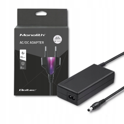 Qoltec Zasilacz desktopowy 36W 12V 3A 5.5*2.1 + kabel zasilający 50769