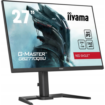 IIYAMA Monitor 27 cali GB2770QSU-B5 IPS 165Hz HAS2560 x 1440 WQHD Sklep KOZIENICE RADOM