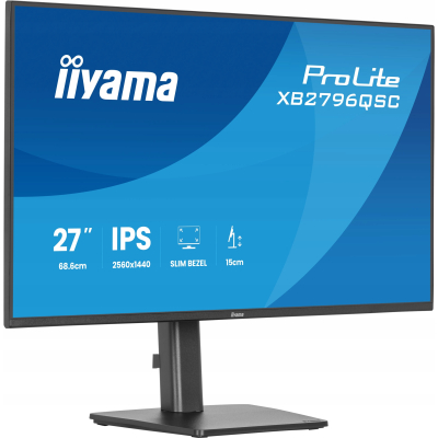 Monitor iiyama ProLite XB2796QSC-B1 27 IPS WQHD LED /HDMI USB-C/ HAS