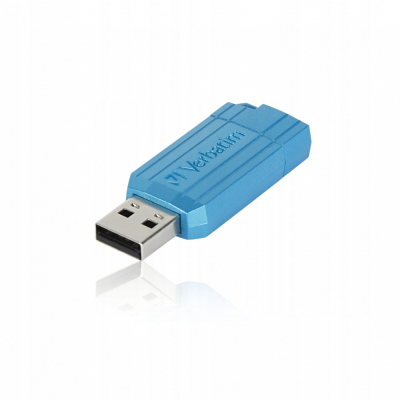 Verbatim USB flash disk USB 2.0 64GB PinStripe StoreNGo niebieski 49961