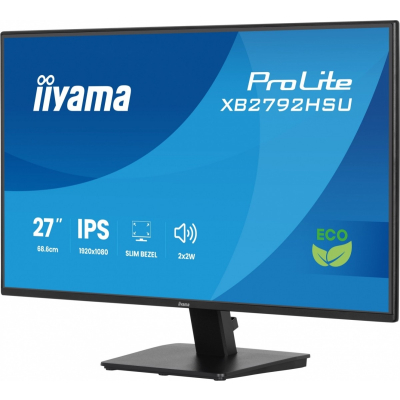 Monitor iiyama 27 cali X2792HSU-B1 IPS FHD HDMI DP 120 Hz 350 cd 4 ms