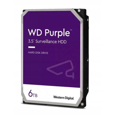 HDD Purple 6TB 3,5 256MB SATAIII/5400rpm