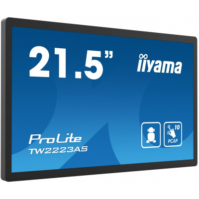 IIYAMA Monitor 21.5 cala TW2223AS-B1 POJ.10PKT 24/7 ANDROID 12 z GMS 6H