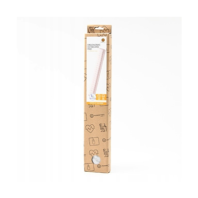 Powerton ERGO PASTEL EDITION Podkładka przed klawiaturę piana, szara