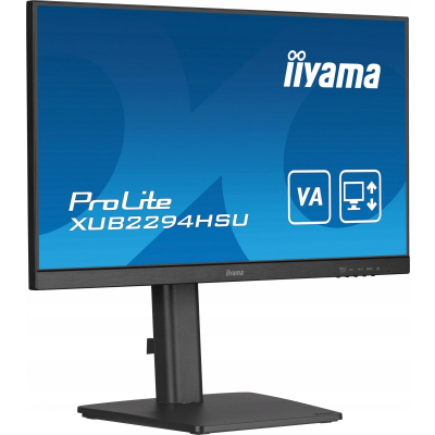 IIYAMA Monitor 21.5 cali XUB2293HSU-B7 IPS 100Hz Pivot HAS(150mm) 300cd